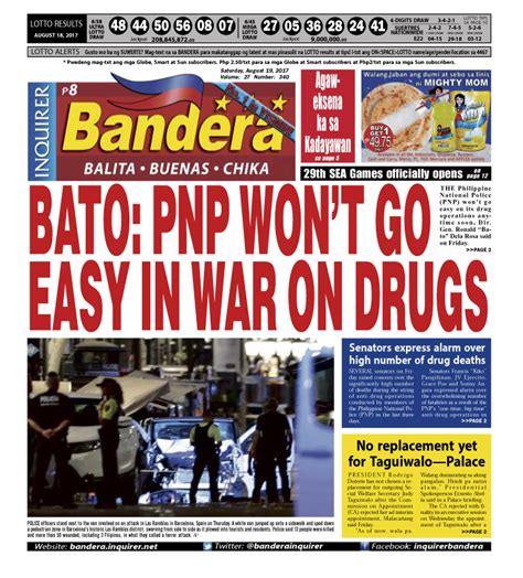 Inquirer Bandera Archives .